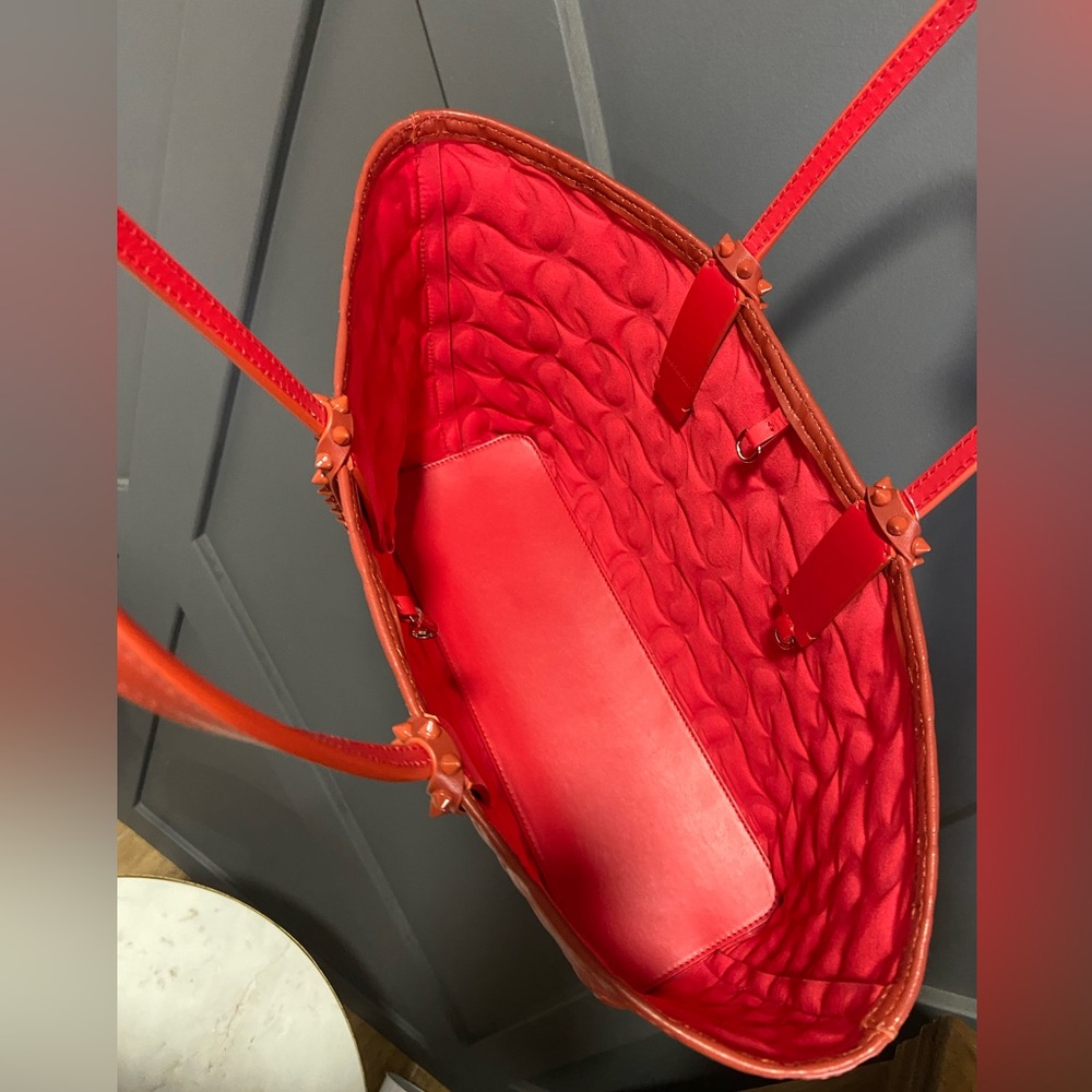 Authentic Christian Louboutin Quilted Tote Bag - Picture 4 of 16